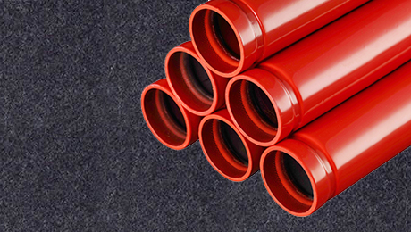 Plastic-coated composite pipe